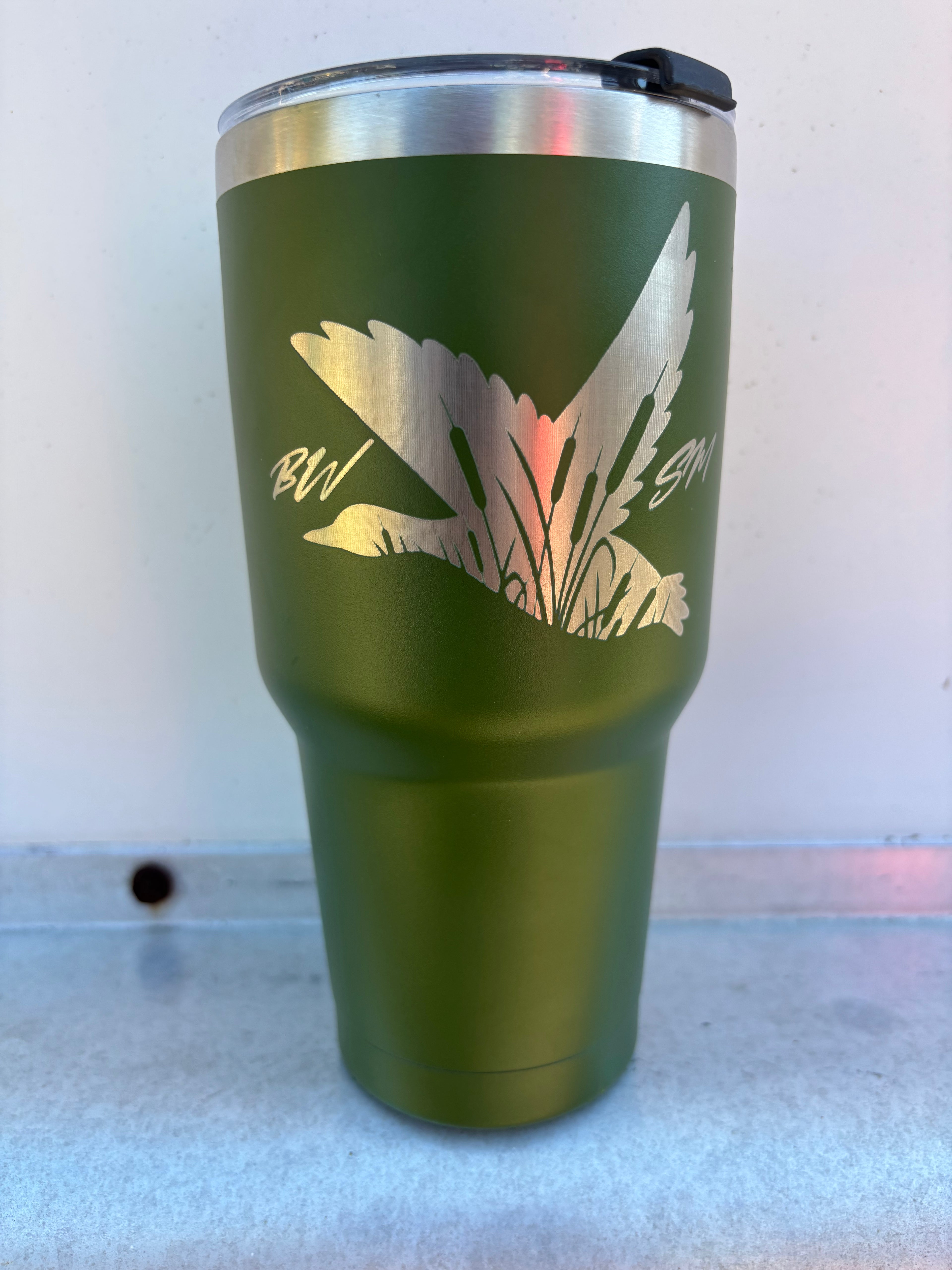 Midnight Green 30oz Duck Tumbler