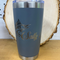 Gray 20oz Marlin Tumbler
