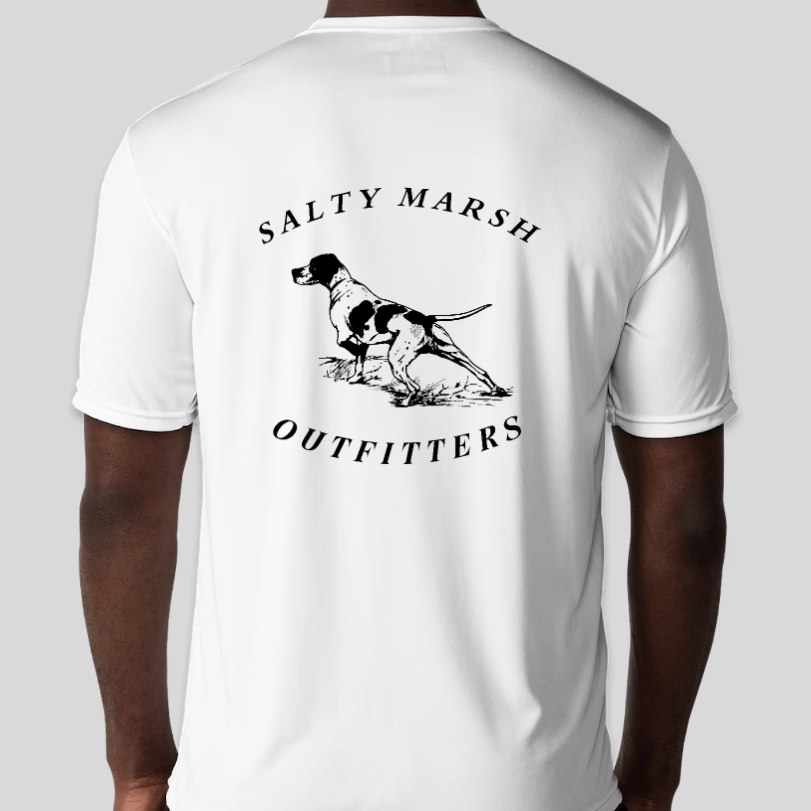 White Short Sleeve Pointer