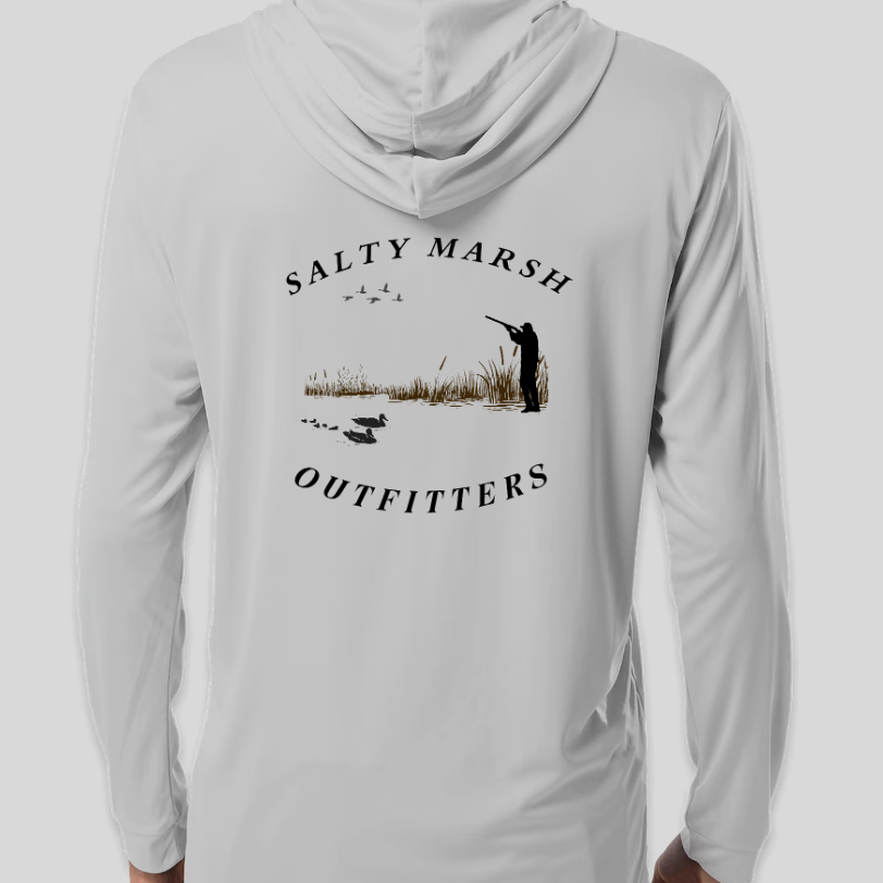 Gray Flyover Pullover