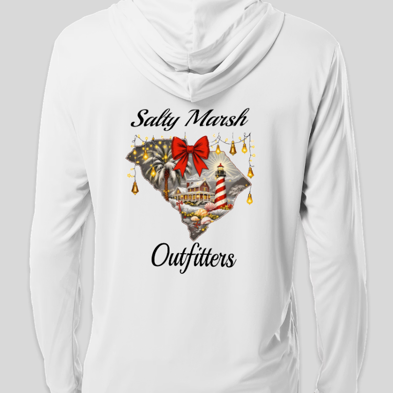 White SC Christmas Edition Pullover