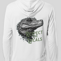 White Respect The Locals Pullover